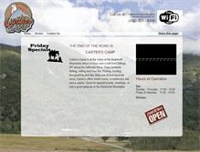 Tablet Screenshot of carterscamp.com